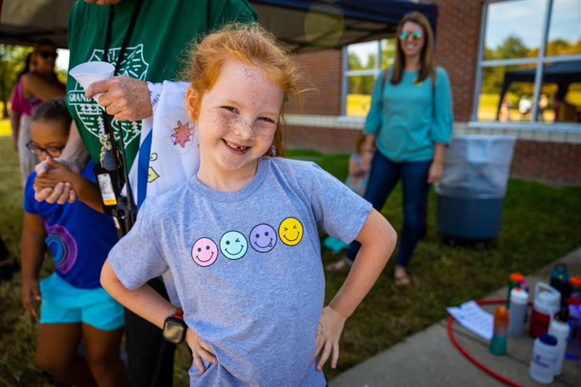 Students enjoy the Nolensville Elementary Fun Run